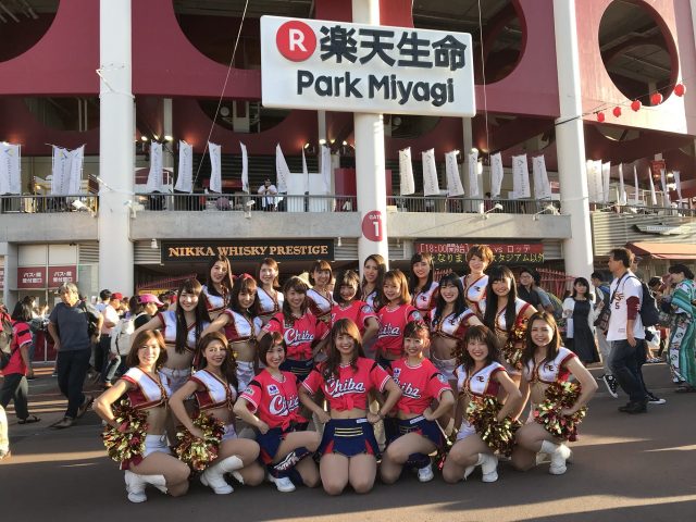 プロ野球チームのチアガール画像