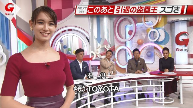 2018年10月6日放送・Going!Sports&News出演トラウデン直美さんのテレビキャプチャー画像-303