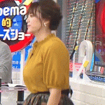 【画像・GIF】Abema的ニュースショーでテレ朝女子アナ・三谷紬さんのおっぱいがタプンタプン???