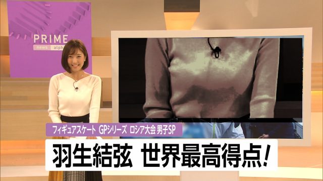小澤陽子さんのおっぱいがエッチなテレビキャプチャー画像-123