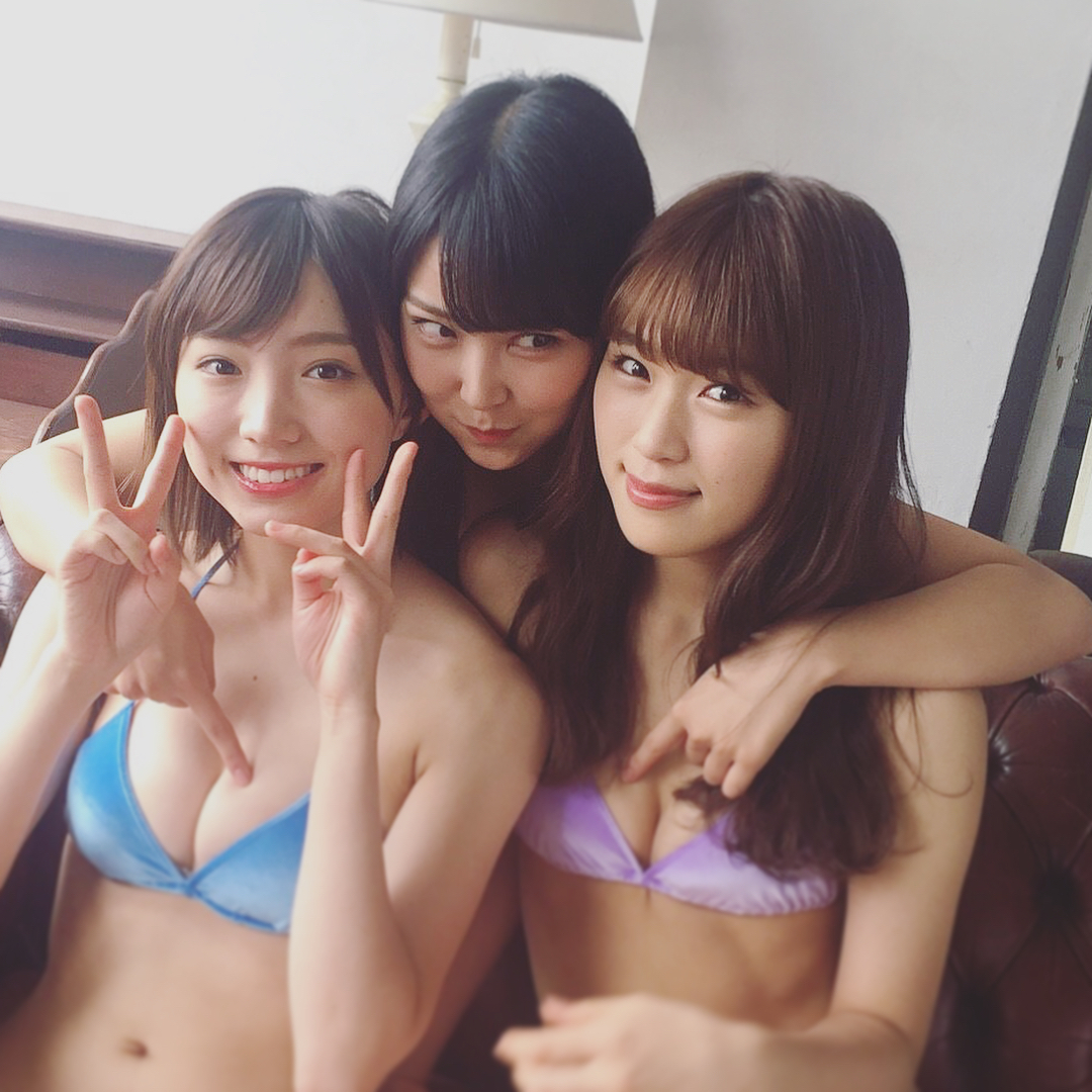 NMB48渋谷凪咲さんの水着姿がセクシーなグラビア画像-146