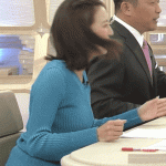 【画像・GIF】フジテレビ・小澤陽子さん、日曜報道 THE PRIMEでエチエチニットおっぱいを見せる?