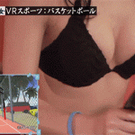 【画像・GIF】VR美女・永井里菜さんの生々しい水着姿や弾むおっぱいがエッッッッ?