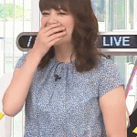 【画像・GIF】テレビ朝日女性アナウンサー・三谷紬さんの衣装の柄でバレちゃうムービングおっぱい?