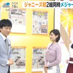 【画像】TBS「はやドキ！」に出演したフリーアナウンサー・中西悠理さんのおっぱいの膨らみがナマナマC😍😍😍😍😍