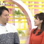 【画像】札幌テレビ「どさんこワイド!!朝!」の大家彩香さんのニットおっぱいが色とりどり😍😍😍😍😍