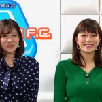 【画像】テレビ朝日「やべっちFC」で女子アナ・三谷紬さんの2タイプご用意していただいたニットおっぱいがエロ∃😍😍😍😍😍😍😍