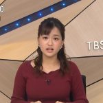 【画像・GIF】TBS新人女性アナウンサー・篠原梨菜さんの着衣おっぱいのパンッパン感ｴｯｯｯｯｯ😍😍😍😍😍