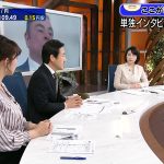 【画像・GIF】テレビ東京「ワールドビジネスサテライト」で北村まあさアナウンサーのおっぱいの存在感がゴイスーな横乳アングル😍😍😍😍😍😍