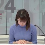 【画像】日本テレビ女性アナウンサー・杉原凜さんの重量感がある着衣おっぱい😍😍😍😍😍