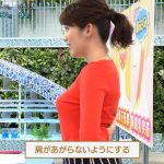 【画像】NHK「あさイチ」で女性アナウンサー・中川安奈さんのチョーとんがった大きなおっぱいがエロ∃😍😍😍😍😍😍😍