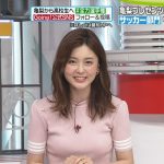 【画像】日本テレビ「Going！」で女性アナウンサー・佐藤梨那さんのおっぱいの形がご挨拶😍😍😍😍😍😍